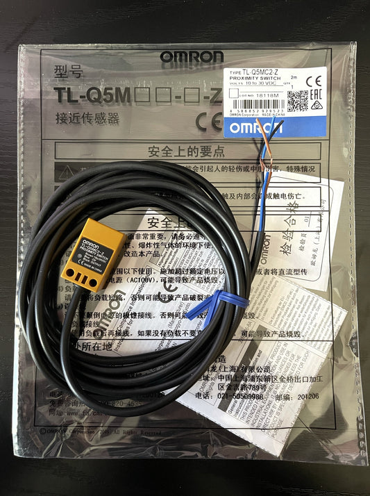 Omron TL-Q5MC2-Z NPN NC Inductive Probe Sensor