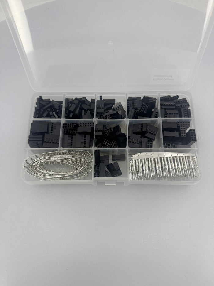 620pcs Dupont 2.54mm 3A kit housing and pin headers