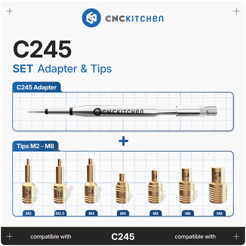 CNC Kitchen Installation Tips SET for C245 V2