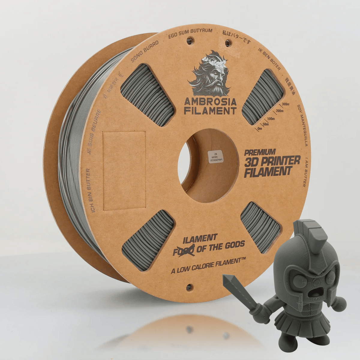 AMBROSIA ASA Filament of the Gods - 1KG Bambu AMS Friendly Cardboard Spools Premium 3D Printing Filament House ASA
