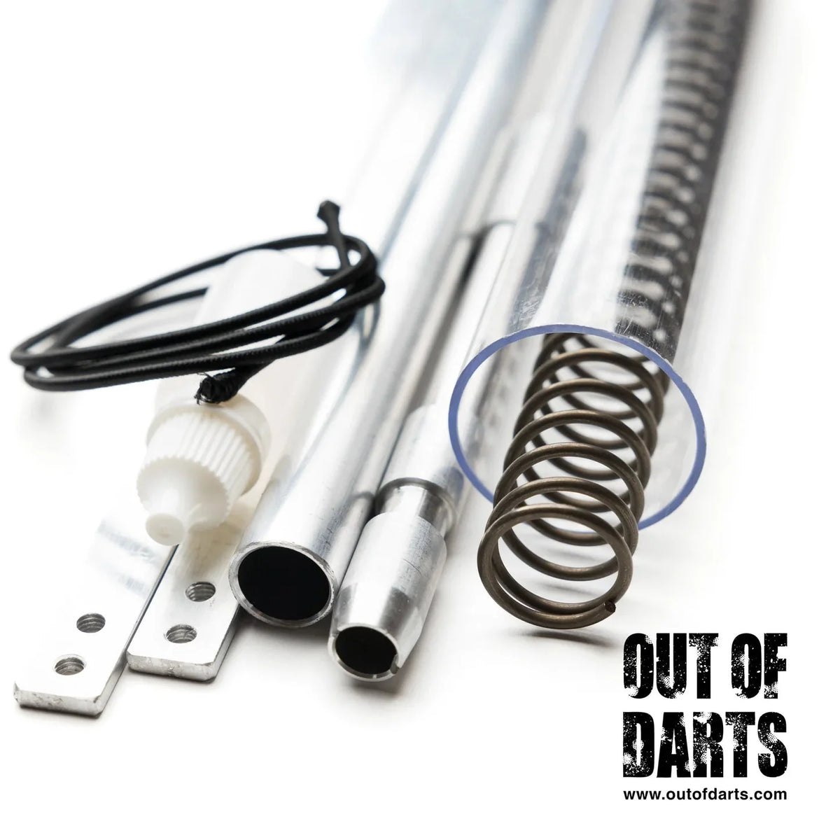 Caliburn Dart Blaster by Captain Slug - Hardware Kit - with Bonus Spring - 14in