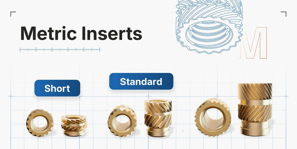 CNC Kitchen Heat Set Inserts (Various Sizes) – 3D Maker Parts