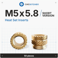CNC Kitchen Heat Set Inserts (Various Sizes)