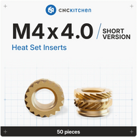 CNC Kitchen Heat Set Inserts (Various Sizes)