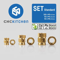 CNC Kitchen Heat Set Inserts (Various Sizes)