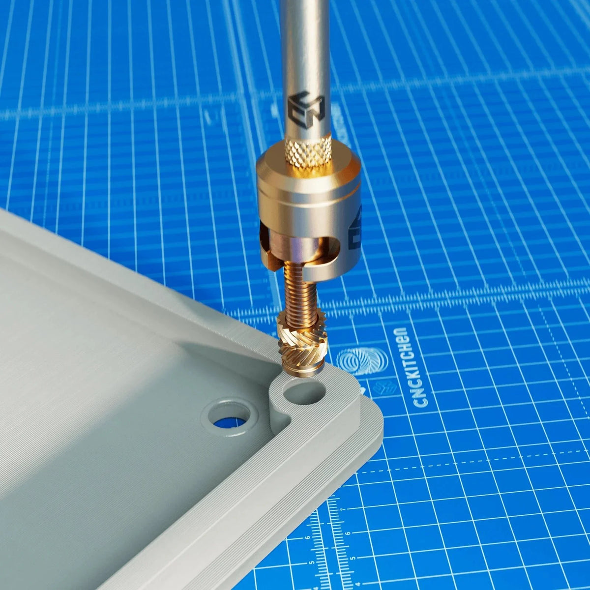 CNC Kitchen Insert Removal Tool for M2, M2.5 and M3 Heat Sets