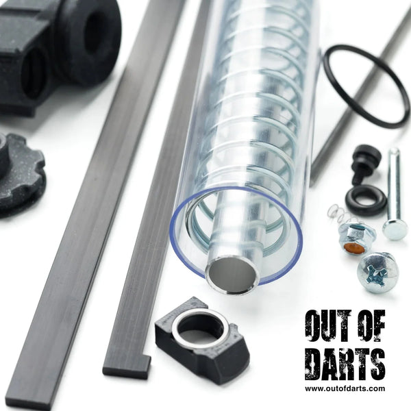 Lynx Dart Blaster by Orion Blasters - Hardware Kit with Upgrades and Bonus Spring