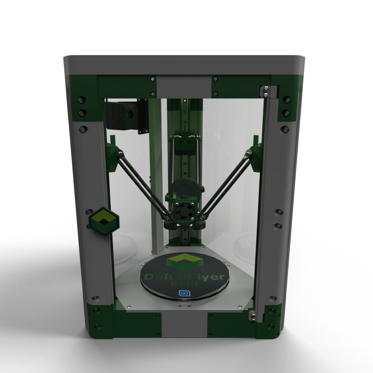 Rolohaun Delta Flyer - Fun and Affordable DIY Delta 3D Printer Kit by LDO Systems