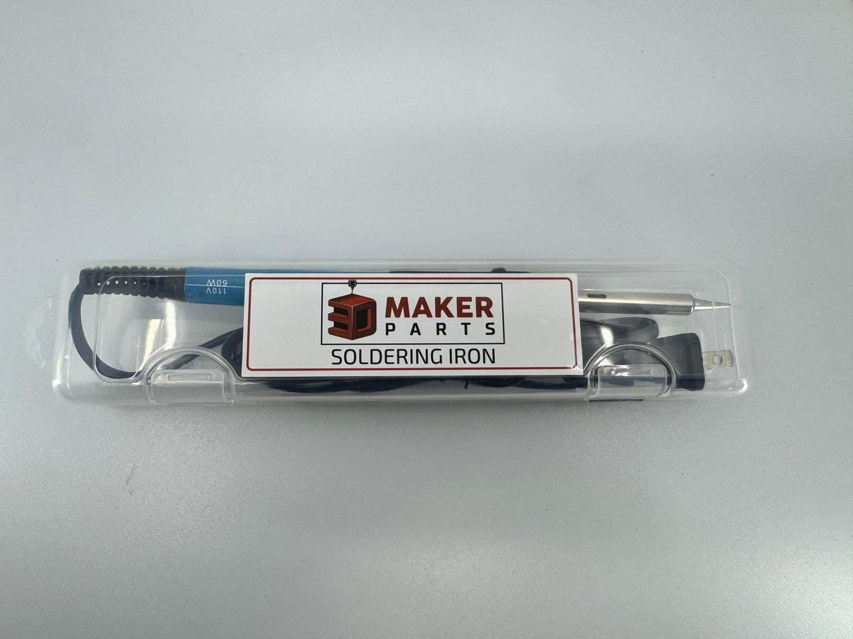 Temperature Regulated Analog 60w 110v Soldering Iron by 3DMakerParts (SI1)