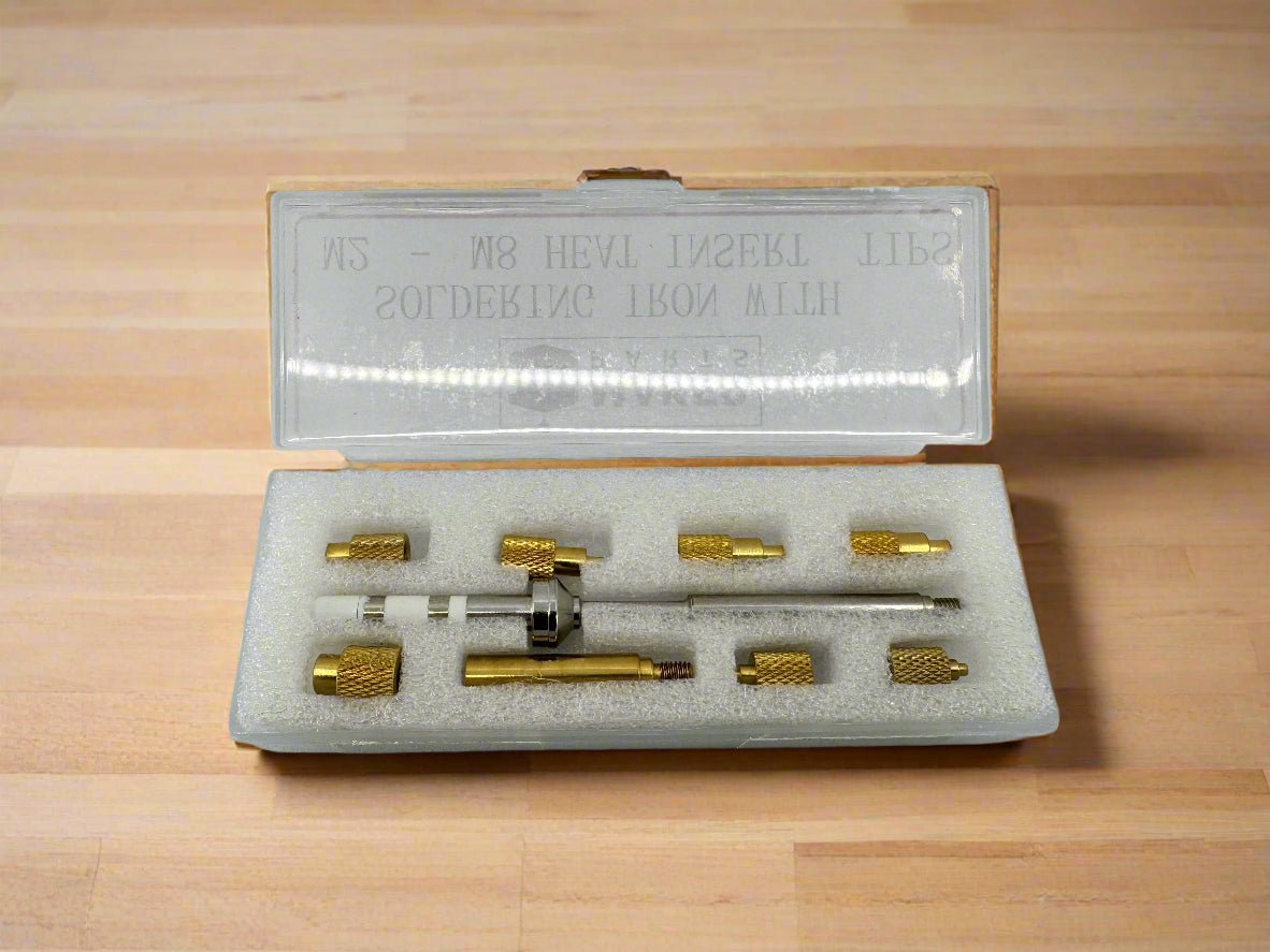 TS100 Toolkit for Heatset Inserts M2-M8