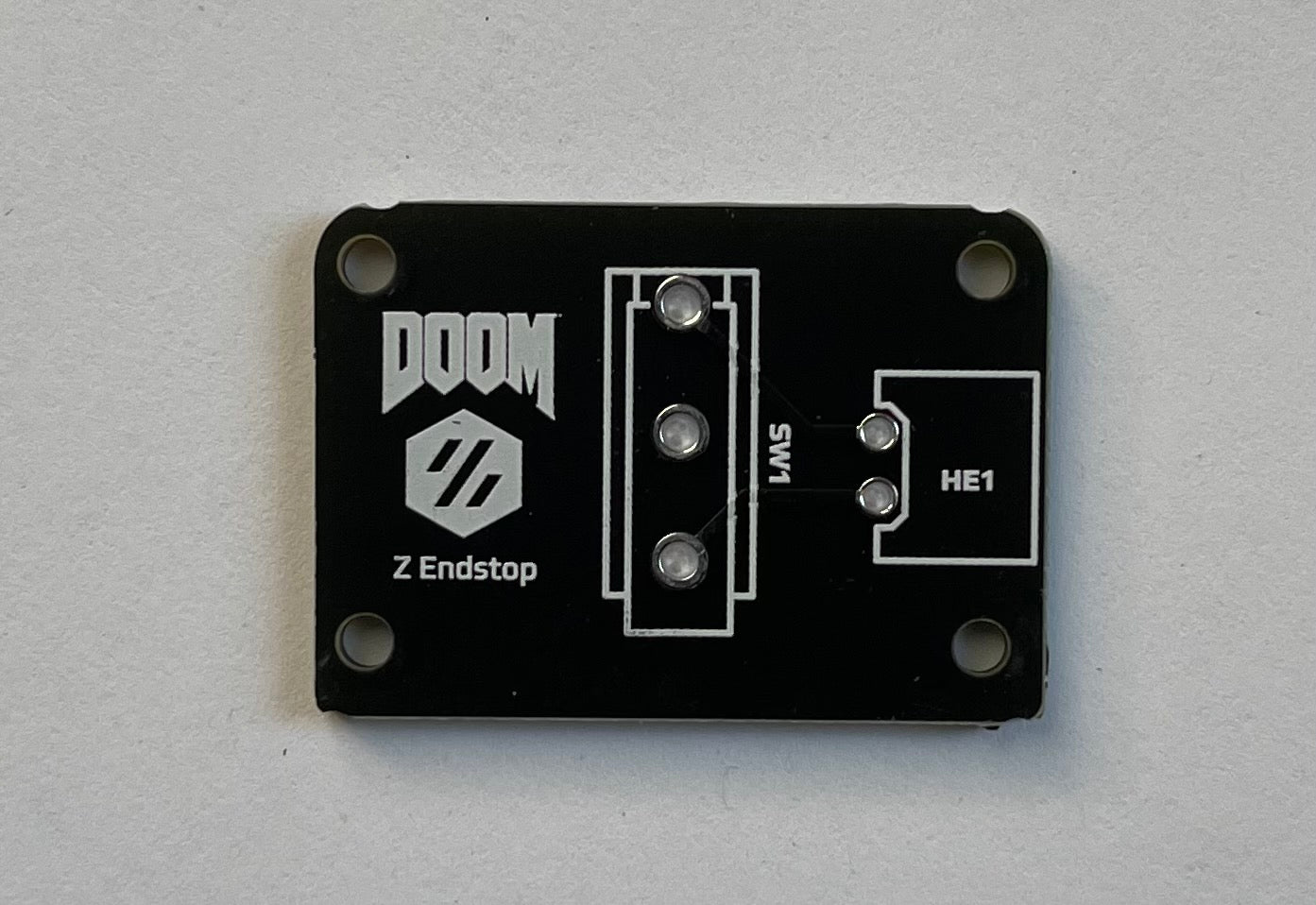 Z Endstop PCB with right angle JST-XH connector
